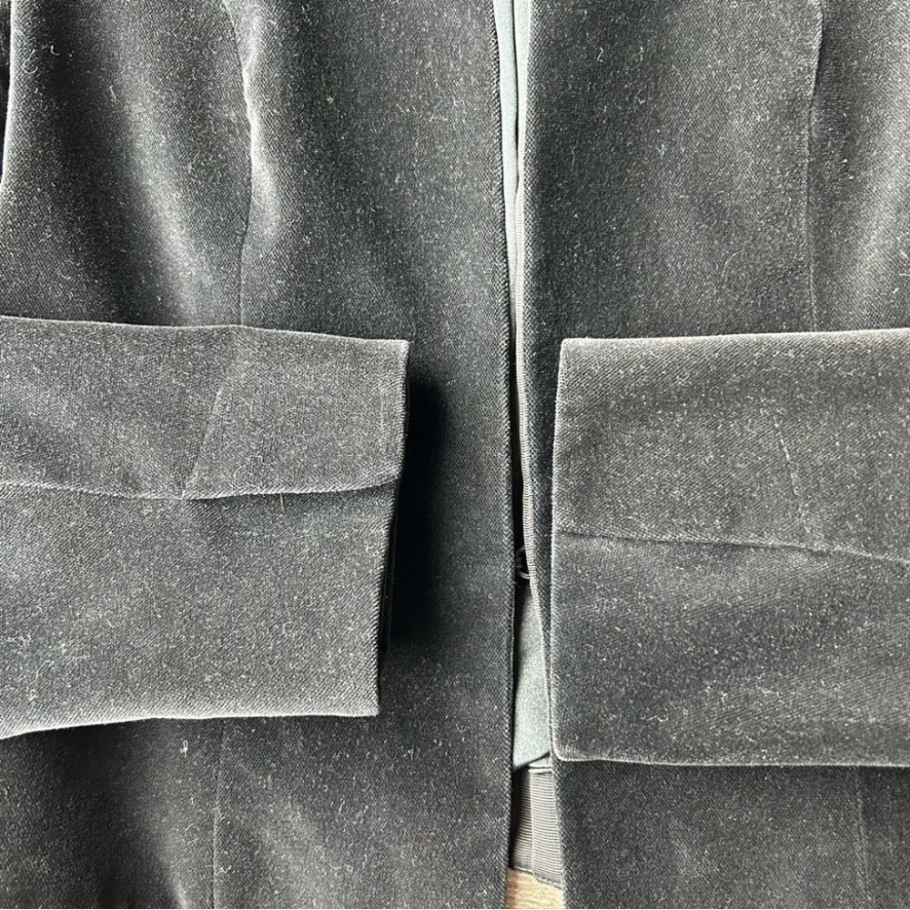 Club  Monaco Stand Collar Velvet Blazer - Picture 8 of 15